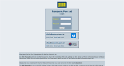 Desktop Screenshot of konzern.porr.at