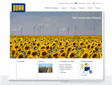 Tablet Screenshot of porr.ro